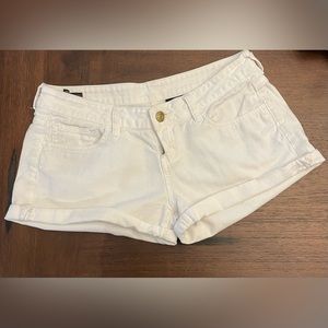 Buffalo David Bitton white jean shorts